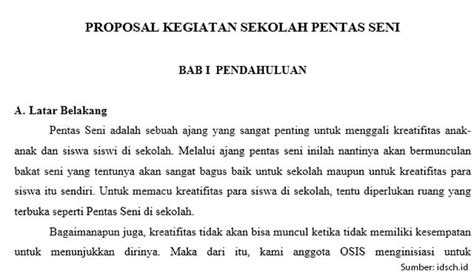 Contoh Latar Belakang Proposal Dilengkapi Cara Membuatnya Dengan Mudah Yuk Cari Tahu News