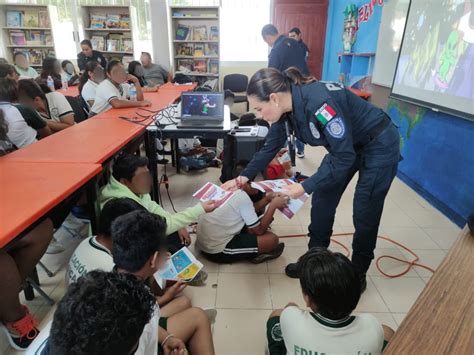 Polic A Cibern Tica De Quintana Roo Lleva Cursos De Prevenci N