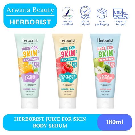 Herborist Juice For Skin Body Serum Ml Shopee Malaysia