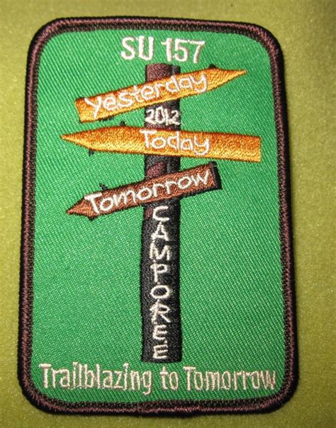 Girl Scouts 100th Anniversary Middle Tennessee Camporee Su 157 Patch