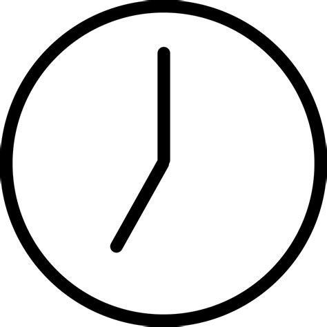 Clock Vector Png Transparent Clip Art Library