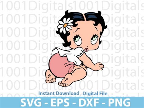 Baby Betty Boop Svg, Betty Boop Png, Cute Boop Svg, Betty Boop Clipart ...