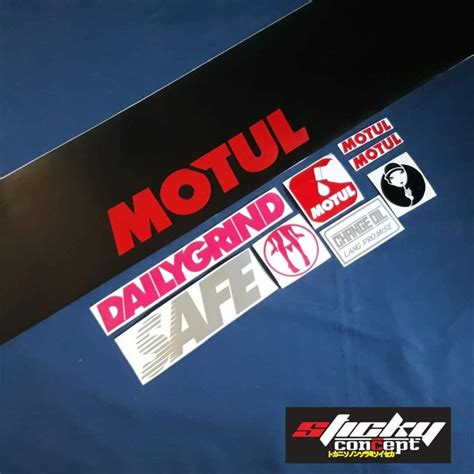 Motul Windshield Banner Glossy Black Shopee Philippines