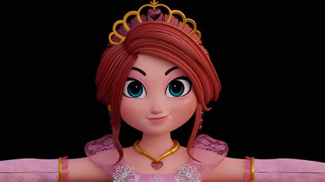 Disney Style Princess - 3D Model by jiten