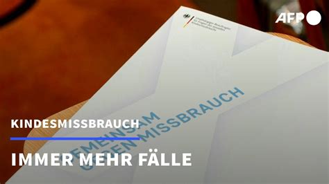 Kindesmissbrauch Zahl Der F Lle Wieder Gestiegen Afp Youtube