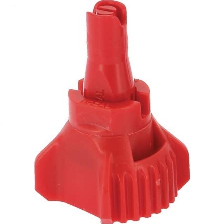 Buse Nozal à aspiration d air hdrx r 120 04 rouge insert plastique le