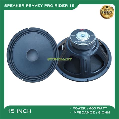 Speaker Komponen Peavey Pro Rider 15 In Woofer Peavey 15 Inch Full Range 400 Watt Original