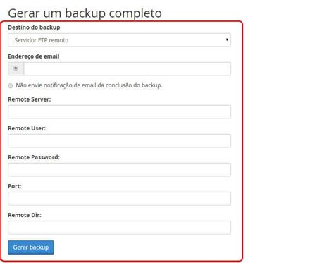 Como Fazer O Backup Completo Da Sua Conta Cpanel Para Transferi La A