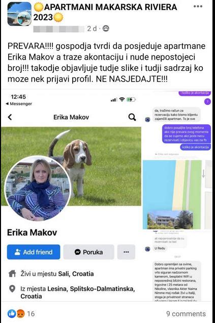 Facebook vrvi od iznajmljivača prevaranata ispovijesti je sve više