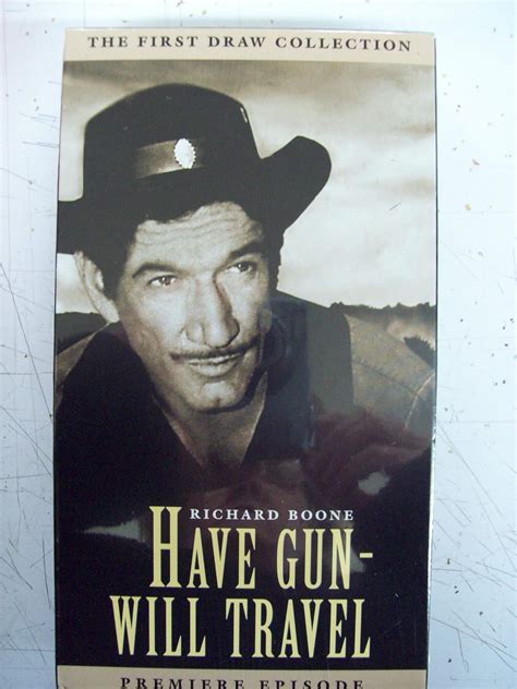 Have Gun Will Travel 1 Vhs Boone Richard Lu Lisa