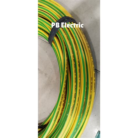 Jual Kabel Nya Mm Merk Kabelindo Kabel Nya Mm Kuning Hijau