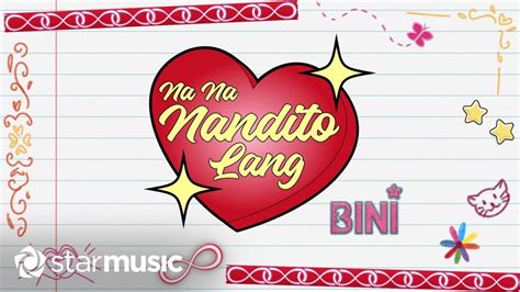 BINI Na Na Nandito Lang Lyrics YouTube Music