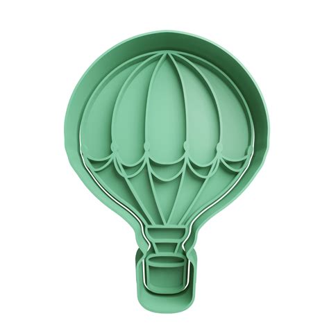 Hot Air Balloon Cookie Cutter STL STL Cookie Cutters Over 35 000 Designs To 3D Print