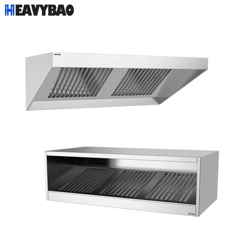 Heavybao Stainless Steel Smoke Commercial Range Hood For Kitchen