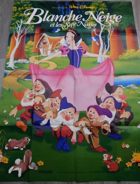 BLANCHE NEIGE ET Les Sept Nains Affiche Poster 120x160cm 47 63 R1992