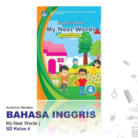 Jual Buku Bahasa Inggris My Next Words Kelas 4 Kurikulum Merdeka Shopee Indonesia