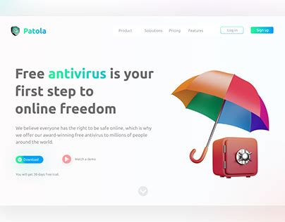 antivirus interface design projects   logos