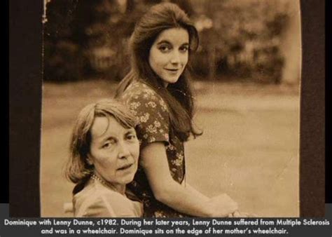 Dominique Dunne And Her Mother Lenny 1982 Dominique Television Show Actresses