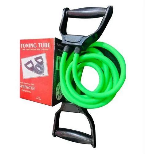 Latex Green And Black Fitness Toning Tube For Exercise At Rs 80 Piece