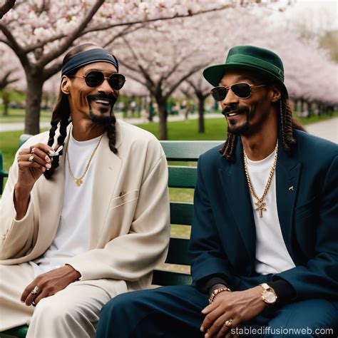 Jesus and Snoop Dogg Share a Laugh | Stable Diffusion Online