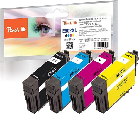 Peach E Xl Ink Cartridges Compatible With Epson Expression Home Xp