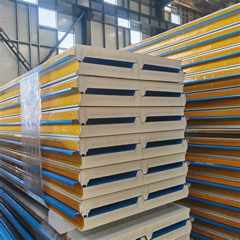 Corrugated Insulated Roof Polyurethane Corrugated Pu Pur Pir Sandwich