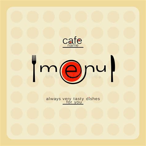 Modern cafe menu card. stock vector. Illustration of data - 70335685