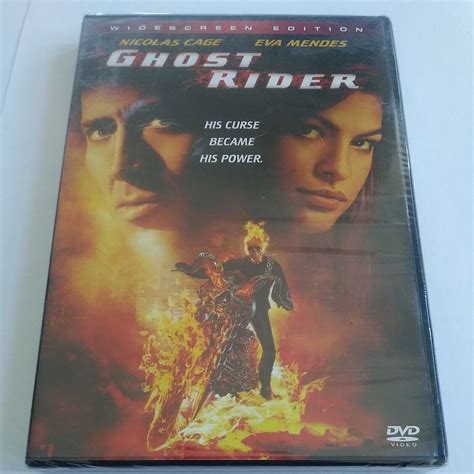 Ghost Rider Dvd 2007 Widescreen New Sealed Nicholas Cage Eva Mendes