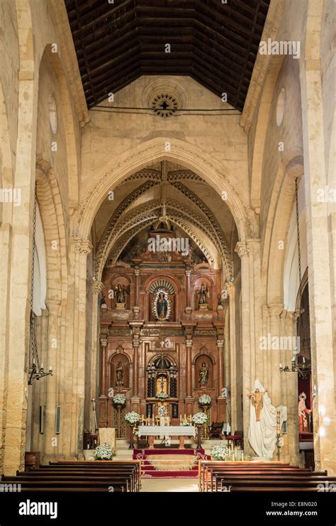 Saint Michael church interior, Cordoba Stock Photo - Alamy