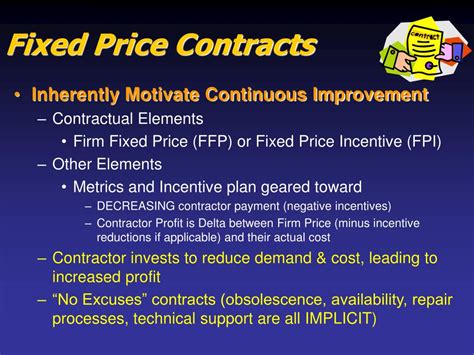 Fixed Price Project With Completed Contract Assessment