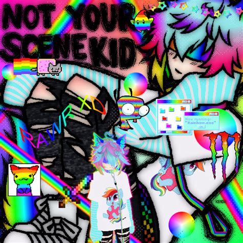 Artstation Rainbow Scene Kid