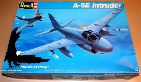 Vintage Revell Model Aircraft Kit, Grumman A-6E Intruder, The Grumman A ...