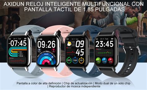 AXIDUN Smartwatch Pulsera Inteligente de Llamada de Conexión Unica