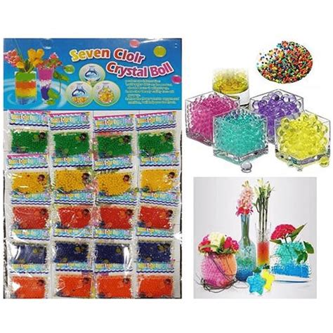 1400 Bolinha De Gel Planta Cresce Agua Orbeez Cartela Shopee Brasil