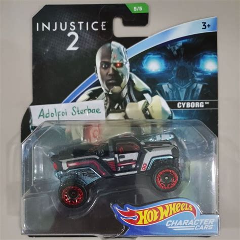 Hotwheels Hot Wheels Character Cars Superman Injustice 2 Cyborg Disney