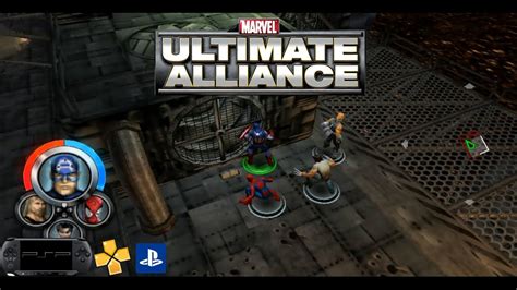 Marvel Ultimate Alliance Gameplay Psp Youtube