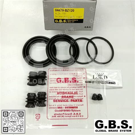 Gbs Disc Brake Seal Kit For Perodua Alza Front Full Set Shopee