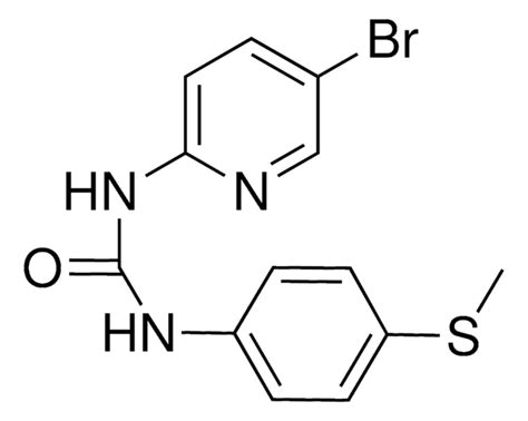 1 5 BROMO 2 PYRIDYL 3 4 METHYLTHIO PHENYL UREA AldrichCPR Sigma