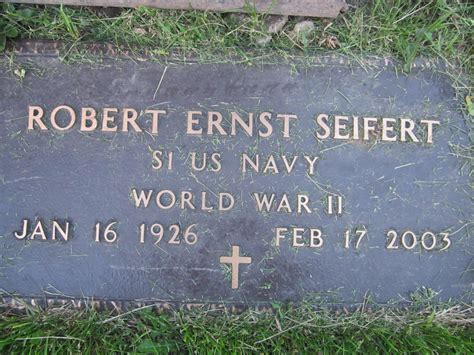 Robert E Seifert Find A Grave Memorial