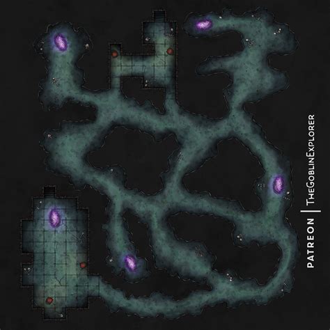 Oc Battlemap The Endless Dungeon Level 43 The Shadow Realm