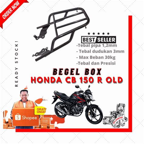 Jual Bracket Braket Behel Begel Box Jok Motor Honda Cb R Old Breket