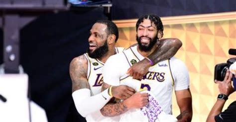 Lakers Re Sign Lebron James And Anthony Davis Video Eurweb