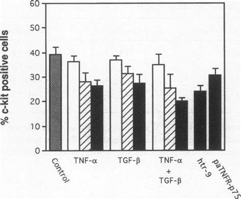 Role Of P55 And P75 TNF Receptors In TNF A Induced Downregulation Of