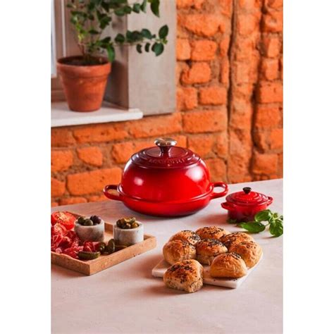 Le Creuset Brot Br Ter Cm Signature Kirschrot Tischwelt De