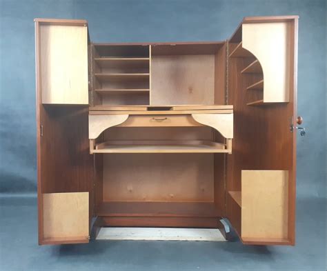 Swiss Magic Box Desk Attributed To Mumenthaler Meier 1960s For Sale