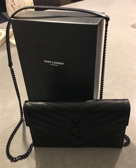 Ysl Monogram Wallet On Chain Reviewed Semashow