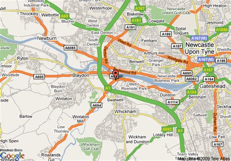 Map of Express By Holiday Inn Newcastle Metro Centre, Gateshead