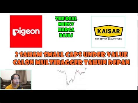 Saham Small Caps Under Value Ini Diproyeksikan Calon Multi Bagger Di