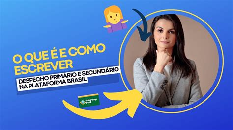 O que é e como escrever desfecho primário e secundário na Plataforma