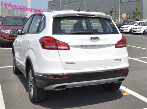 Spy Shots Facelift For The Chery Tiggo Suv In China